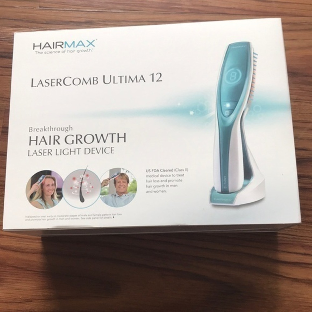 LaserComb Ultima 12.  for female/men hair used